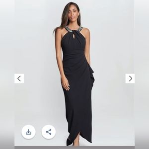 Alex's Evening Halter Dress